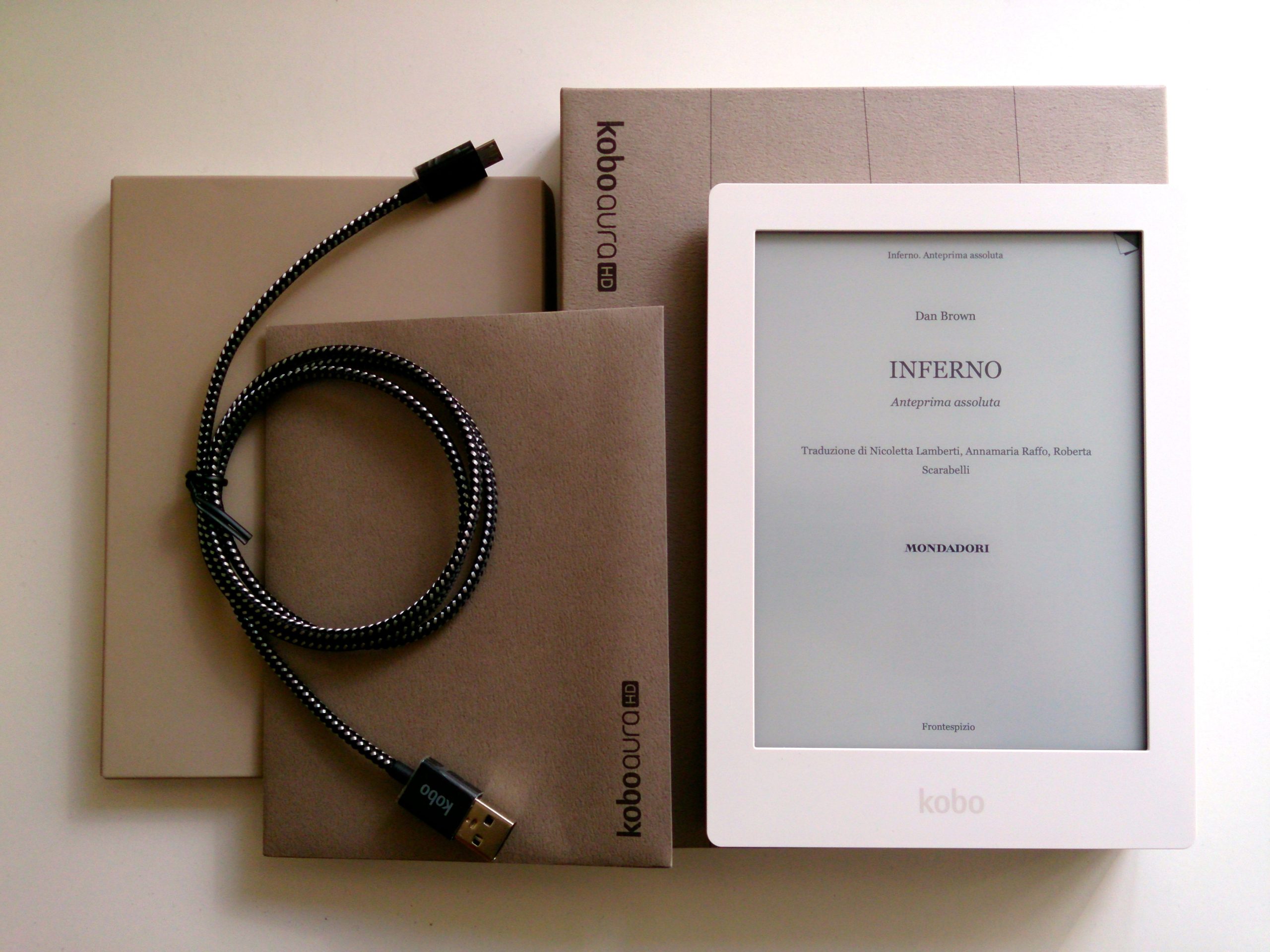 Kobo Aura HD, la nostra prova