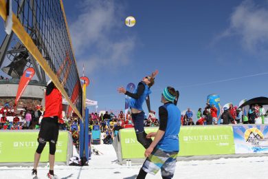 L’ultima moda? Lo Snow volley