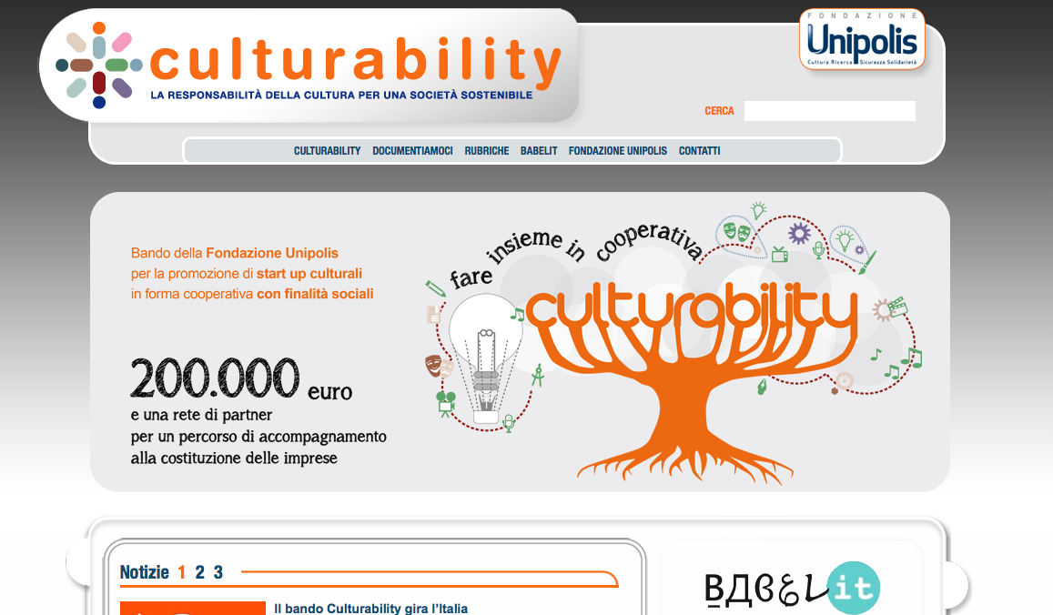 C’è cultura in quelle 20 start-up