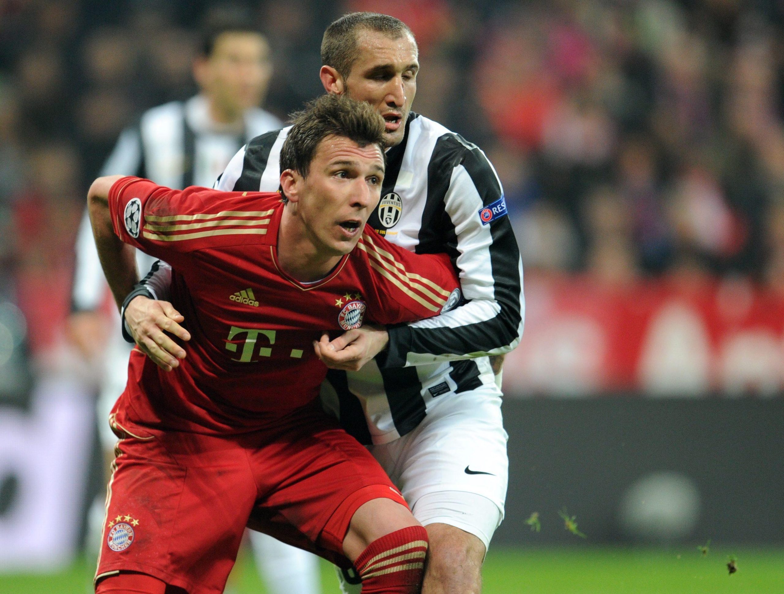 Juventus-Bayern, la festa del bagarino