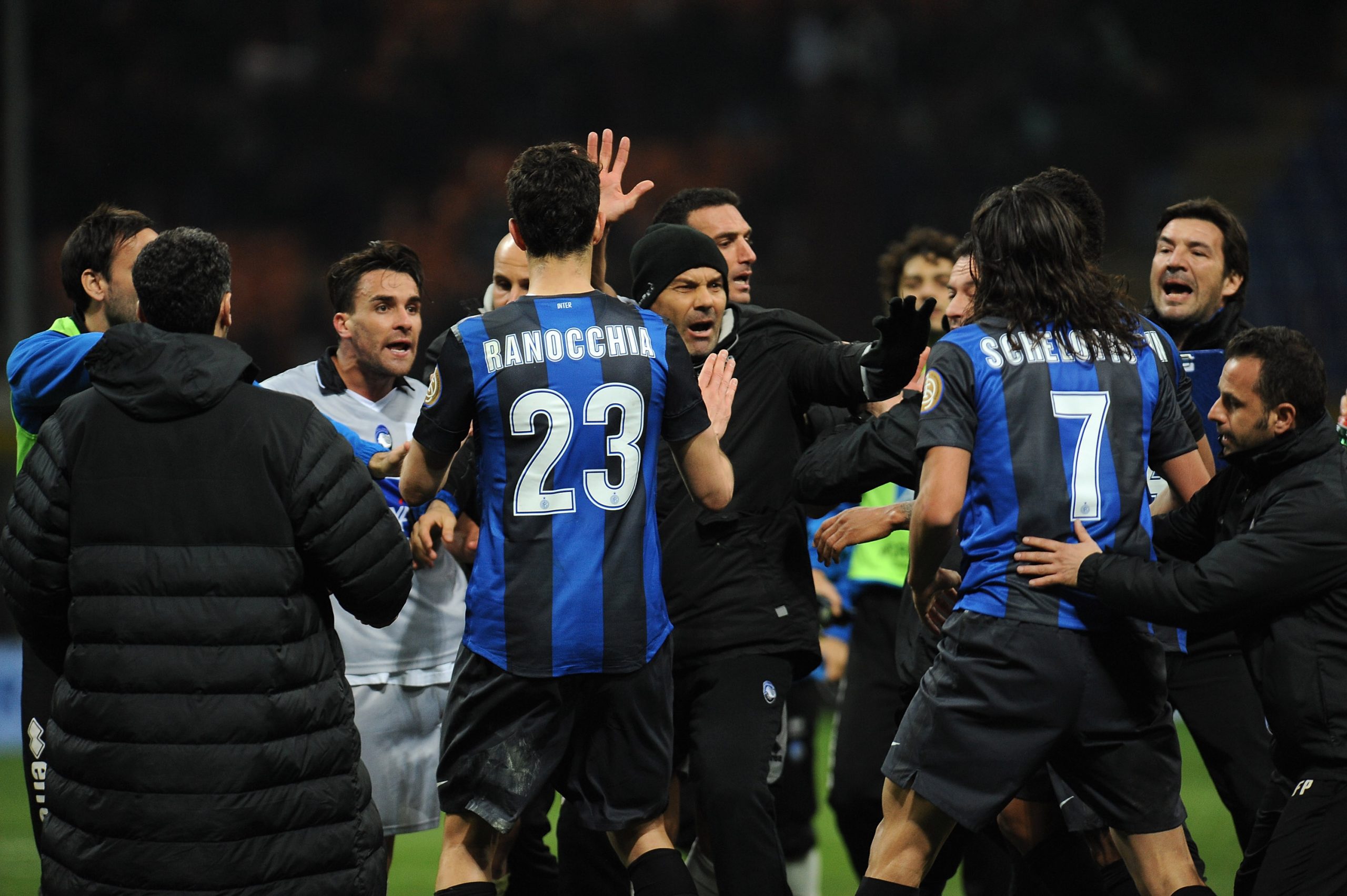 Rigori, risse, polemiche – Le foto della 31^ giornata di Serie A