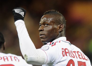 La palombella (rosso)nera di Balotelli