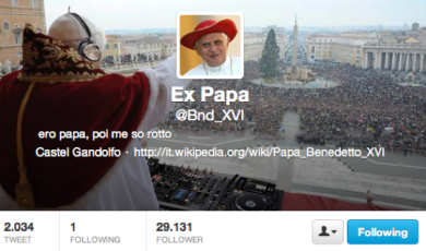 @Bnd_ XVI: ner tempo libero me piacerebbe scrive sur Blog, oppure farme n’orticello