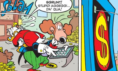 Zio Paperone e i social network, 5 tavole in anteprima