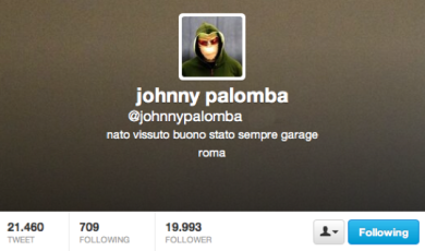 Johnny Palomba: Più riconoscibile di così