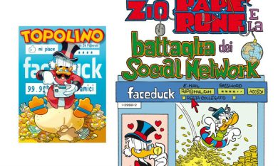 Fumetti: Disney, Zio Paperone al tempo di Facebook