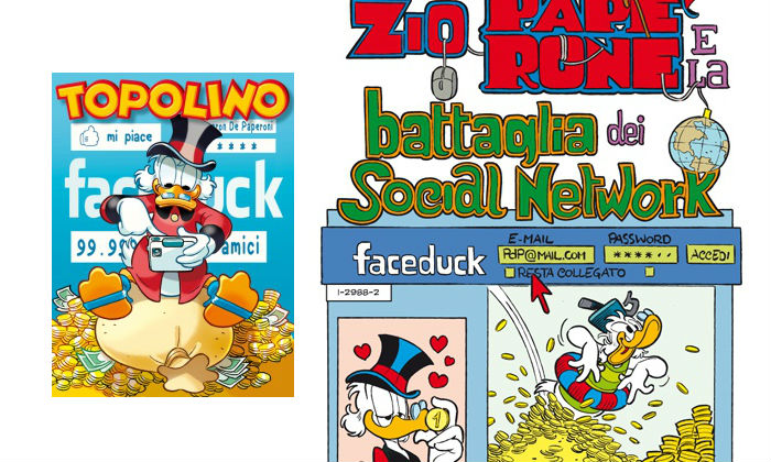 Fumetti: Disney, Zio Paperone al tempo di Facebook