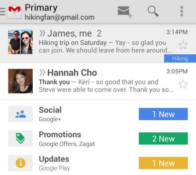 Novità Gmail per computer e smartphone, ecco come funziona