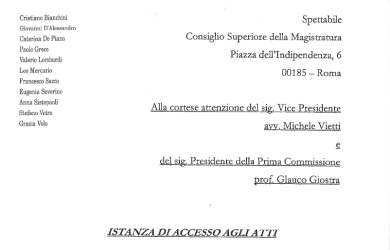 Caso Mulé: l’istanza al CSM (che dice no)