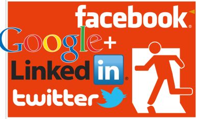 Uscire dai social network, che strazio