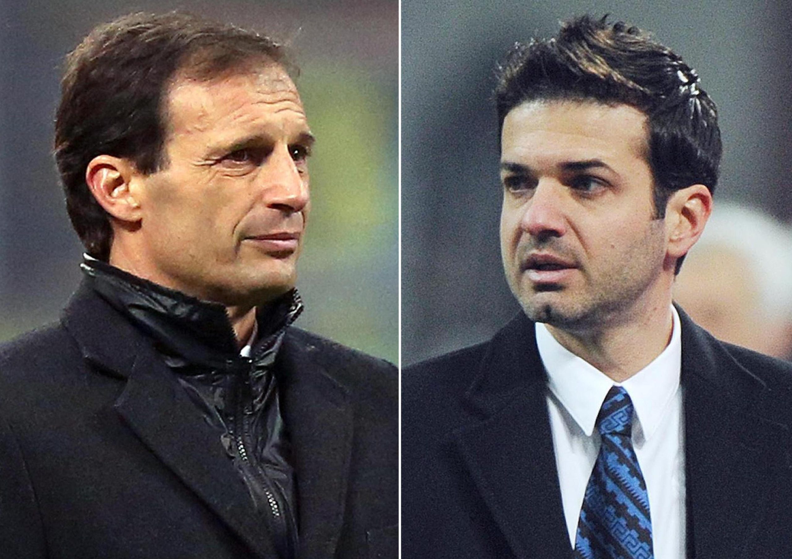 Allegri, Stramaccioni e le comiche a Milano Allegri, Stramaccioni e le comiche a Milano