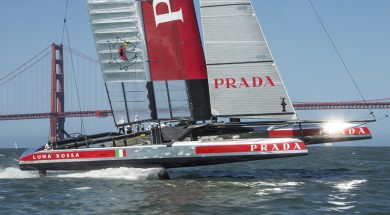 Luna Rossa, spettacolo a San Francisco