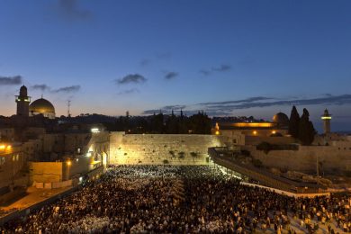 Shavuot al Muro del pianto e altre foto del giorno, 15.5.13