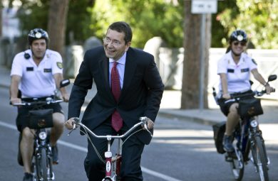 Marino già pedala in salita