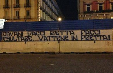 Striscioni contro Cavani, il Napoli punta Suarez