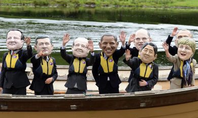 Proteste contro il G8 e altre foto del giorno, 17.6.13