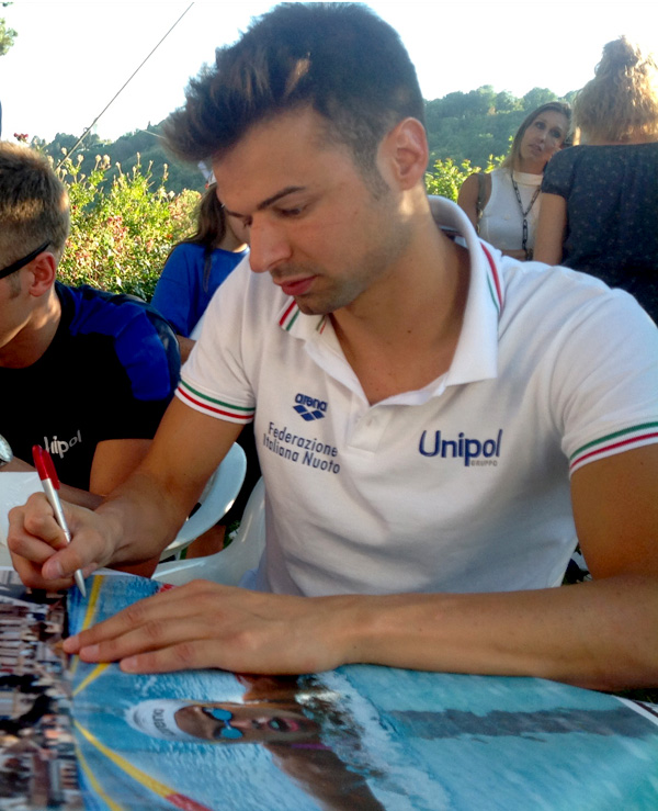 ORO nei 400 stile libero al trofeo 7 colli a Roma ORO nei 400 stile libero al trofeo 7 colli a Roma