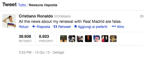 Giallo Ronaldo: non rinnova il contratto con il Real Giallo Ronaldo: non rinnova il contratto con il Real