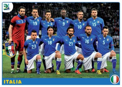 Panini presenta le figurine della Confederations Cup