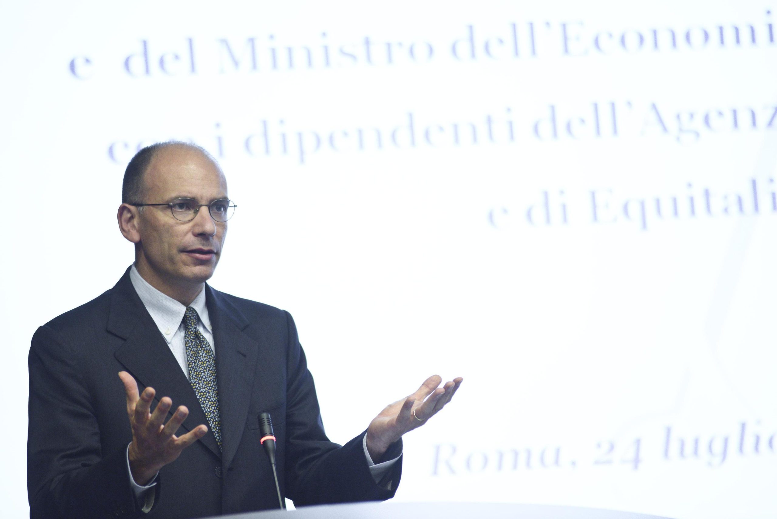 E Letta elogia l’Agenzia delle Entrate