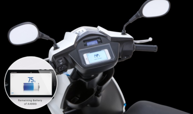 L’iPhone diventa il cruscotto di uno scooter elettrico