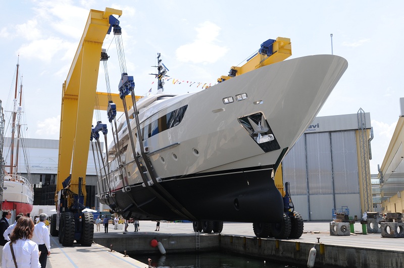 Italian Sanlorenzo launches Therapy super yacht Italian Sanlorenzo launches Therapy super yacht