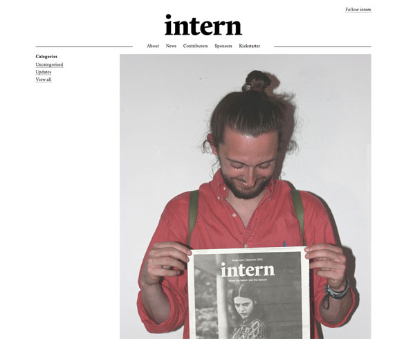 Settima sfumatura. Nasce Intern, il magazine fatto dagli stagisti Settima sfumatura. Nasce Intern, il magazine fatto dagli stagisti