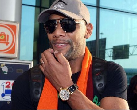 Le prime foto di Maicon in giallorosso Le prime foto di Maicon in giallorosso
