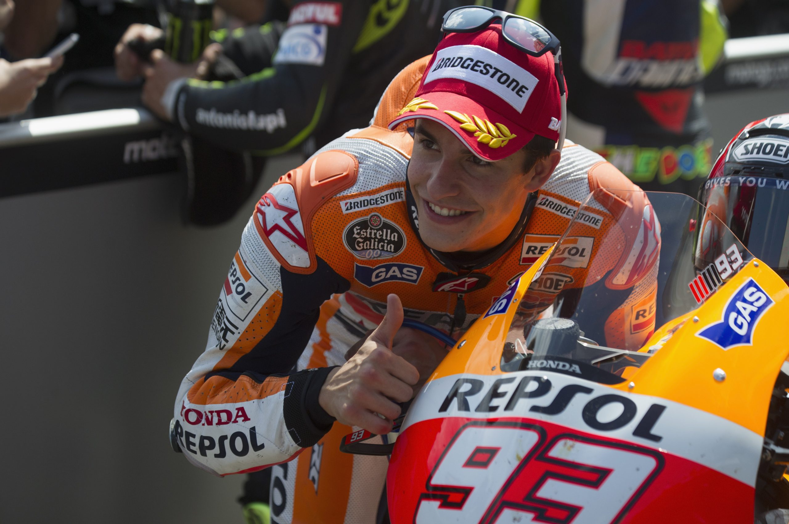 MotoGp, Gp Germania – Marquez fenomeno, Rossi sottotono