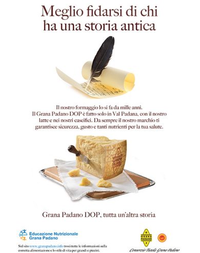Il Don Chisciotte sardo contro il Grana Padano