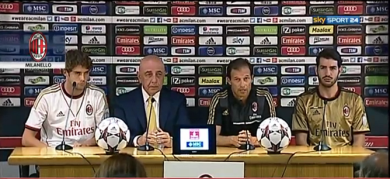 Il Milan 2013/2014 si presenta: giovane e forte