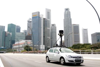 Google Street View a Singapore