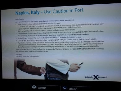 Royal Caribbean: l’annuncio shock che ha indignato Napoli