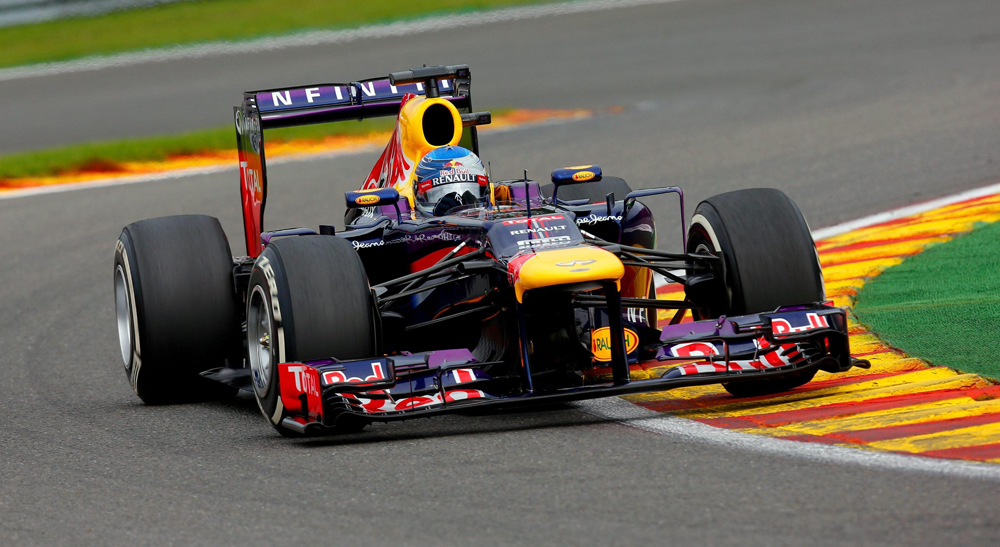 Spa tutta per Vettel Spa tutta per Vettel