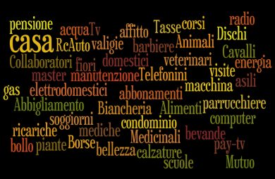 Redditometro, le spese sotto controllo