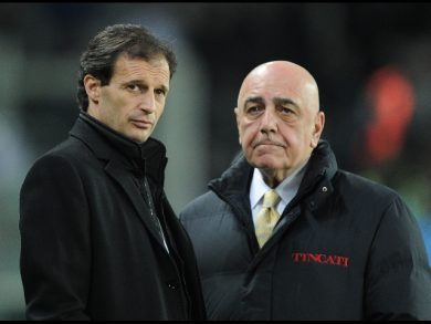 Galliani: “Regalo ad Allegri? Vedremo “