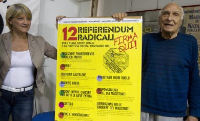 “Contro questa giustizia-ingiusta, firmate i referendum radicali”