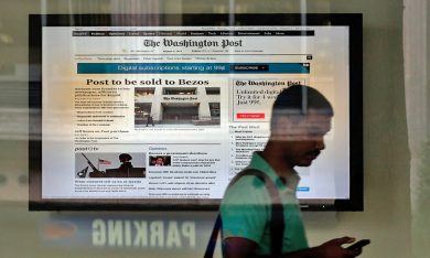 Bezos e il Washington Post: comincia finalmente l’era digitale delle news (forse)