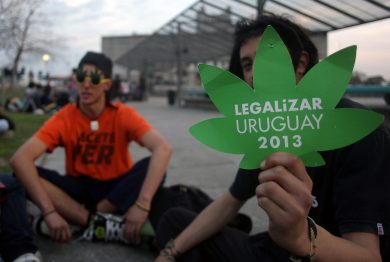 In Uruguay marijuana libera