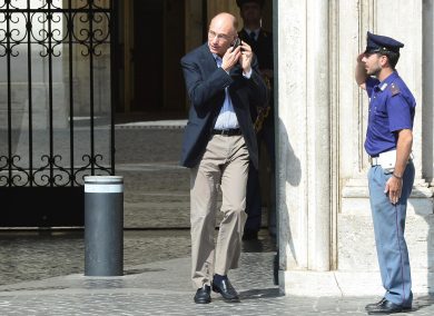 Conta al Senato per il Letta-bis