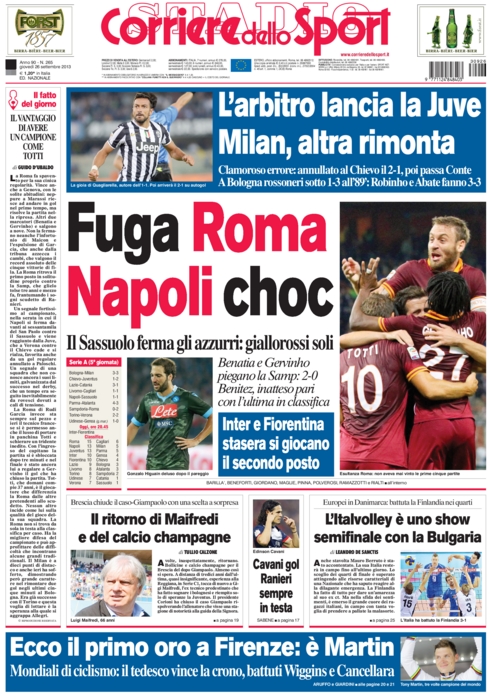 RASSEGNA – Roma capoccia RASSEGNA – Roma capoccia