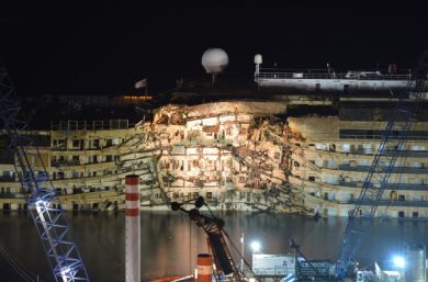 Costa Concordia: tra ricerche e processo