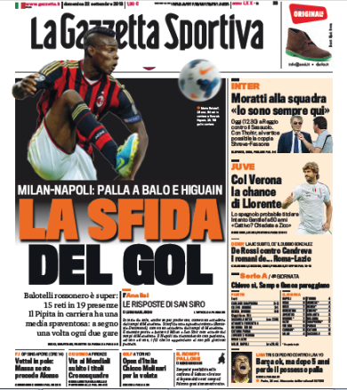 RASSEGNA – La grande sfida di San Siro