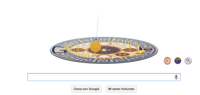 Un doodle per il Pendolo di Foucault