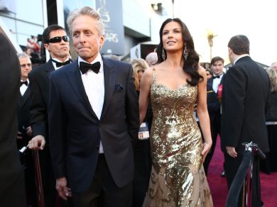Catherine Zeta Jones distrutta per la separazione da Michael Douglas