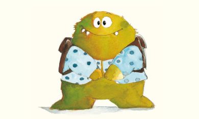 ‘Glub!’ e il suo primo irresistibile giorno di scuola