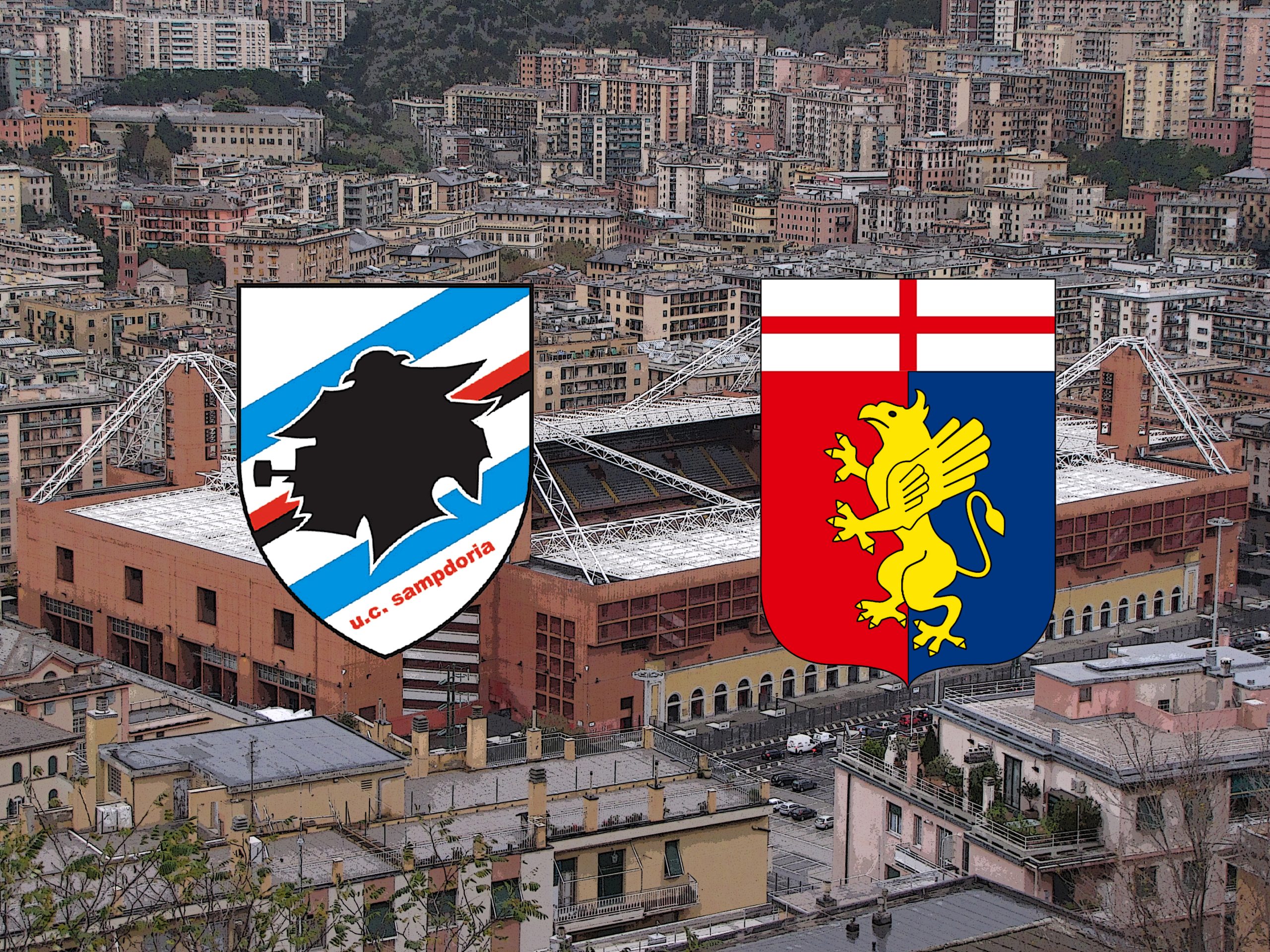 Torna lo spettacolo del derby di Genova Torna lo spettacolo del derby di Genova