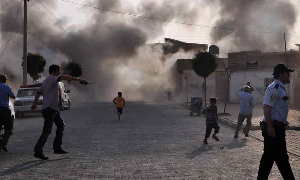 L’inferno di Jobar fuori Damasco L’inferno di Jobar fuori Damasco