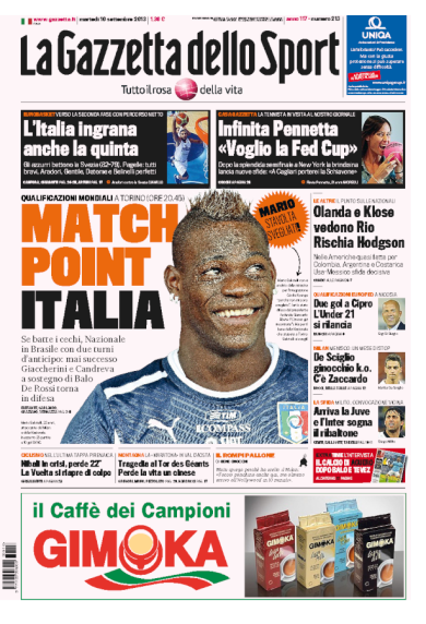 RASSEGNA – Mario portaci a Rio
