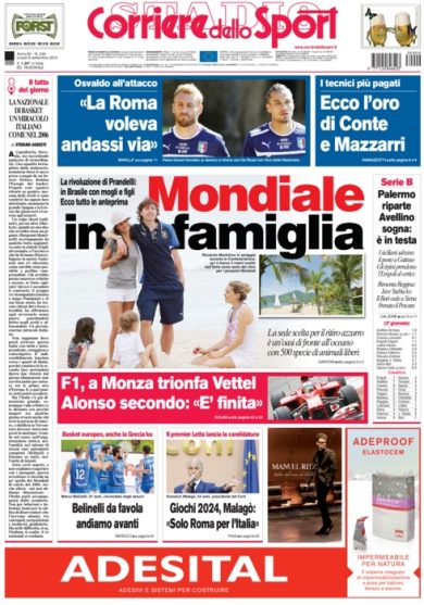 RASSEGNA – Il Mondiale porte aperte